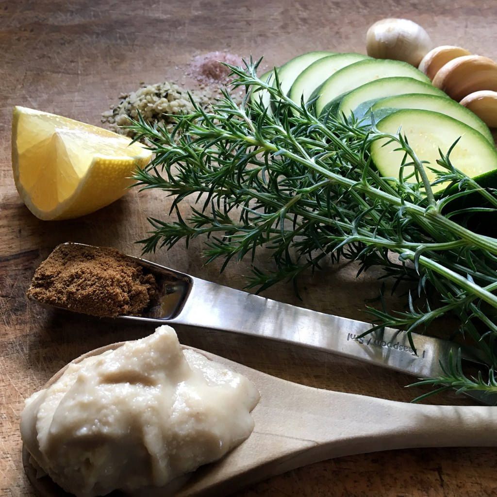 Hummus with wild&nbsp;Tumbleweed